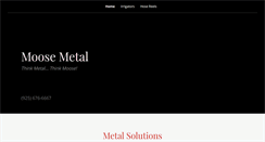 Desktop Screenshot of moosemetal.com